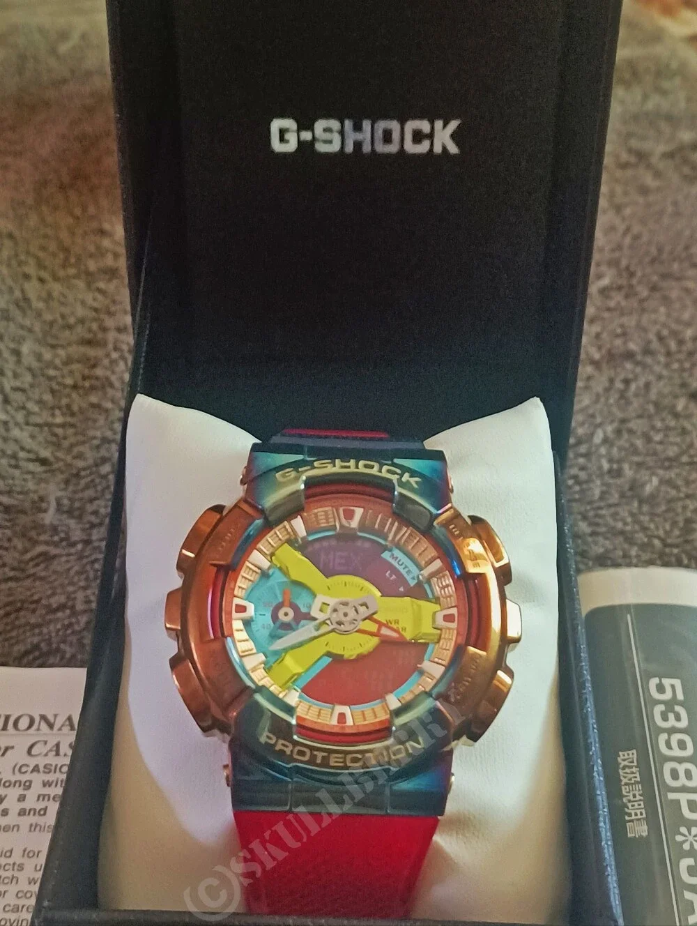 CASIO G-SHOCK # GA110-RB # RAINBOW SERIES